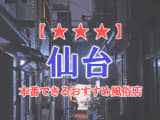 【宮城県】仙台で本番できる風俗店15選！のサムネイル画像