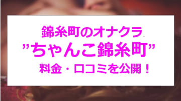 【裏情報】デリヘル”ちゃんこ錦糸町”は安い料金でポチャカワ巨乳と濃厚プレイ！料金・口コミを公開！のサムネイル画像