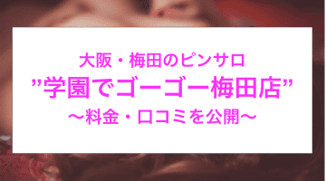 【裏情報】ピンサロ“学園でゴーゴー梅田店”で関西ロリに抜かれる！料金・口コミを公開！のサムネイル画像