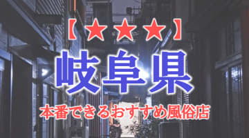 【岐阜市・金津園・大垣】岐阜県で本番できる風俗店15選！のサムネイル画像