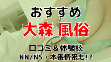 本番/NN/NSも？大森の風俗4店を全110店舗から厳選！【2024年】のサムネイル画像