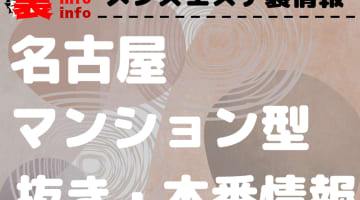 【名古屋】本番・抜きありと噂のマンション型メンズエステ7選！【基盤・円盤裏情報】のサムネイル画像