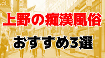 【2025年】上野の痴漢系風俗3店を全13店舗から厳選！本番・NN・NS可能な噂があるおすすめ店!?のサムネイル画像