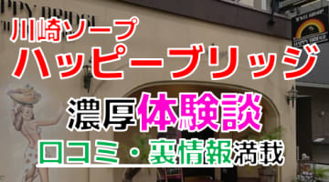 【2024年最新情報】神奈川・川崎のソープ"ハッピーブリッジ"での濃厚体験談！料金・口コミ・おすすめ嬢・NS/NN情報を網羅！のサムネイル画像