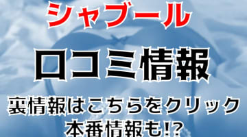 【体験談】名古屋のデリヘル"シャブール"はレベルが高い！料金・口コミを公開！のサムネイル画像