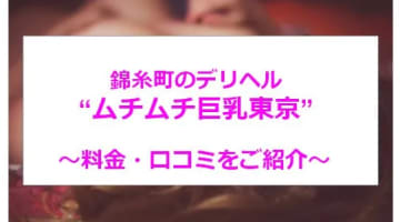 【裏情報】錦糸町のデリヘル"ムチムチ巨乳東京"で吸い取られる！料金・口コミを公開！のサムネイル画像