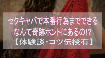 【ヤリチンが解説う】セクキャバで本番行為なんてアリ!?体験談に基づいて解説!スリルでアソコはパンパンのサムネイル画像