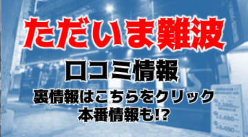 【体験談】大阪・難波のホテヘル"ただいま難波店"は激エロな熟女が勢揃い！料金・口コミを公開！のサムネイル画像