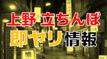 上野で人気の立ちんぼエリア3選！即ヤリ娘が急増中！西郷さんの目の前で始めちゃった!?のサムネイル