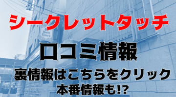 【体験談】池袋のファッションヘルス”シークレットタッチ”は人妻・熟女の専門店！料金・口コミを大公開！のサムネイル画像