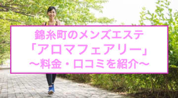 【裏情報】錦糸町のメンズエステ"アロマフェアリー"は胸チラ満載!?料金・口コミを公開！のサムネイル画像