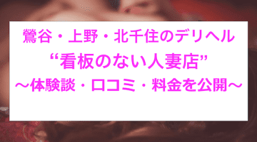 【裏情報】上野のデリヘル”看板のない人妻店”で熟女相手に大放出！料金・口コミを公開！のサムネイル画像