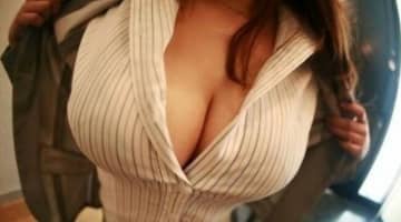 【エロ動画】巨乳でスーツの女性がエロい！スーツでエッチしちゃう無料動画を紹介！のサムネイル画像