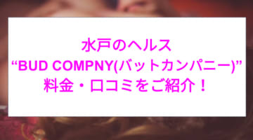 【裏情報】水戸のヘルス”BUD CONPANY(バットカンパニー)”は完全素人OL専門店！料金・口コミを公開のサムネイル画像