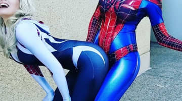 【画像付き】スパイダーマンのセクシーなコスプレイヤー特集！海外の巨乳でムチムチさが抜ける！のサムネイル画像