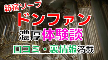 【2024年最新情報】東京・新宿のソープ"ドンファン"での濃厚体験談！料金・口コミ・おすすめ嬢・本番情報を網羅！のサムネイル画像