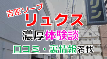 【2024年最新情報】東京・吉原のソープ”リュクス”での濃厚体験談！料金・口コミ・NN/NS情報を網羅！のサムネイル画像