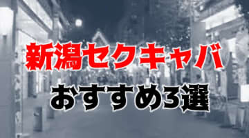 【本番情報】新潟のおすすめセクキャバTOP3！素人娘のおっぱいがエロすぎ！のサムネイル画像