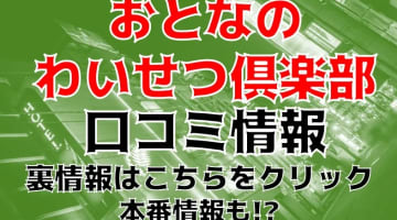 【裏情報】蒲田のデリヘル"おとなのわいせつ倶楽部"で平均23歳と変態プレイ！料金・口コミを公開！のサムネイル画像