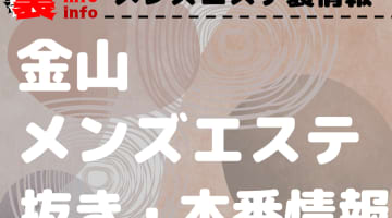 【金山】本番・抜きありと噂のおすすめメンズエステ9選！【基盤・円盤裏情報】のサムネイル画像