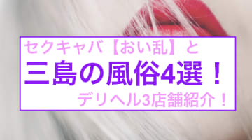 【本番情報】三島のおすすめ風俗4選を全店舗から厳選！本番・NN/NSも!?のサムネイル画像