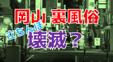 【2024年最新】岡山の裏風俗！立ちんぼ本サロは壊滅！？本番ヤるならチャイエスか！のサムネイル画像