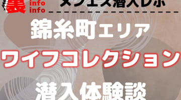 【抜き/本番情報】錦糸町のメンズエステ”ワイフコレクション”の潜入体験談！口コミとおすすめ嬢を紹介！のサムネイル画像