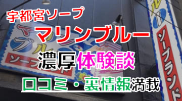 【2024年最新情報】栃木・宇都宮のソープ”マリンブルー(旧バニーコレクション)”での濃厚体験談！料金・口コミ・NN/NS情報を網羅！のサムネイル画像