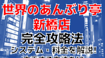 【体験談】新橋のオナクラ“世界のあんぷり亭”で手コキ！料金・おすすめ嬢・口コミを公開！のサムネイル画像