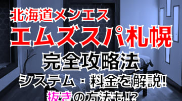 【2024年新店】北海道・札幌のメンズエステ”エムズスパ札幌”は抜きあり？料金・口コミを公開！のサムネイル画像