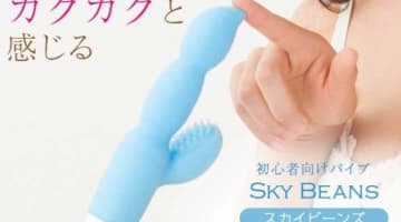 ”スカイビーンズ”は中を開発したいバイブ初心者さんにおすすめ！使用レビューと口コミも公開！【2025年最新】のサムネイル画像