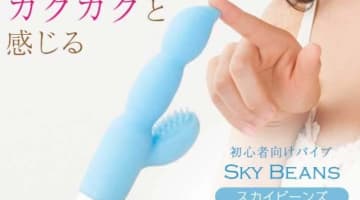 ”スカイビーンズ”は中を開発したいバイブ初心者さんにおすすめ！使用レビューと口コミも公開！【2024年最新】のサムネイル画像