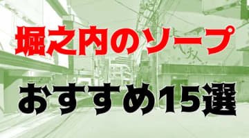 NN/NS可能？堀之内・南町のソープ16店を全70店舗から厳選！【2024年】のサムネイル画像