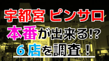 【2024年本番情報】宇都宮で実際に遊んできたピンサロ6選！本当に本番出来るのか体当たり調査！のサムネイル