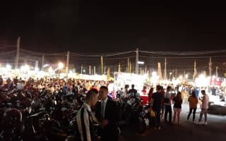 台南の花園夜市に行ってみた！ビールに合う牛肉湯やステーキなどお肉料理盛りだくさん！のサムネイル画像