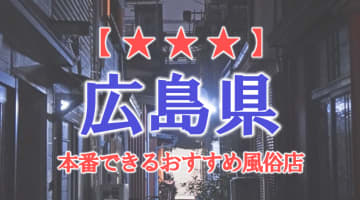 【広島市・福山】広島県で本番できる風俗店10選！のサムネイル画像