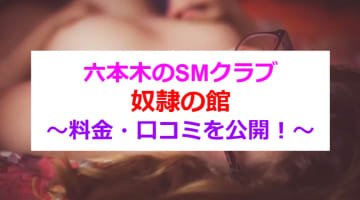 【2025年裏情報】六本木のSMクラブ奴隷の館”で衝撃体験！料金・口コミを公開！のサムネイル画像