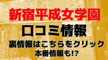 【裏情報】“新宿平成女学園”は大手グループ屈指の美女軍団？料金・口コミを公開！のサムネイル画像