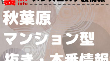 【秋葉原】本番・抜きありと噂のマンション型メンズエステ7選！【基盤・円盤裏情報】のサムネイル画像