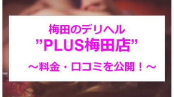 【裏情報】梅田のデリヘル"PLUS梅田店"可憐な淑女さんが乱れる!?料金・口コミを公開！のサムネイル画像