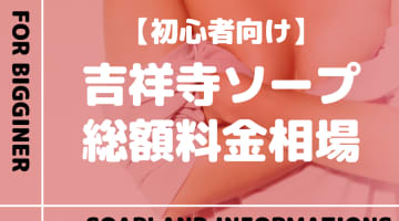 【吉祥寺】ソープランドの総額料金相場とシステムを解説！おすすめ店をランク別に紹介！のサムネイル画像