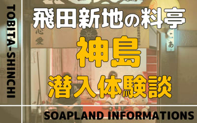 飛田新地の料亭”神島”の潜入体験談！NN/NS情報・料金・遊び方を紹介！【2026年】のサムネイル画像