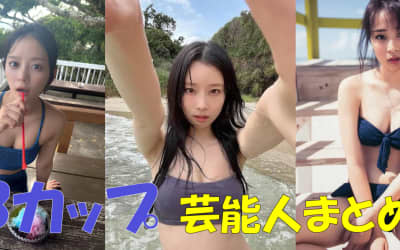 Bカップのアイドル・女優・タレント芸能人30選！のサムネイル画像