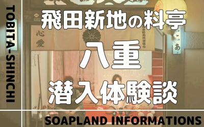 飛田新地の料亭”八重”の潜入体験談！NN/NS情報・料金・遊び方を紹介！【2026年】のサムネイル画像