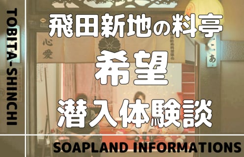 飛田新地の料亭”希望”の潜入体験談！NN/NS情報・料金・遊び方を紹介！【2024年】 | enjoy-night[エンジョイナイト]のサムネイル