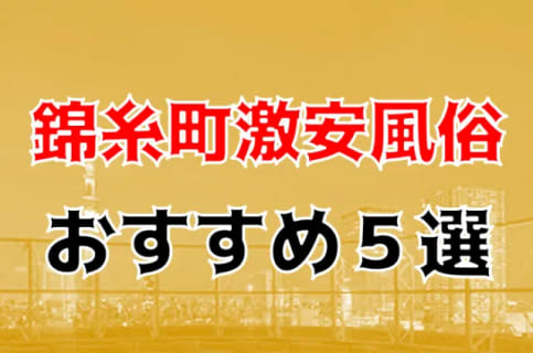 本番/NN/NS体験談！錦糸町の激安風俗5店を全227店舗から厳選！【2023年】 | Trip-Partner[トリップパートナー]のサムネイル