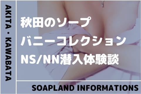 【NN/NS情報】秋田のソープランド"BUNNY COLLECTION(バニーコレクション)”の潜入体験談！口コミとおすすめ嬢を紹介！ | enjoy-night[エンジョイナイト]のサムネイル