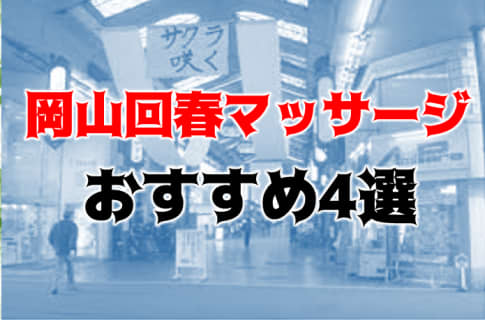 岡山のおすすめ回春マッサージ4店を全16店舗から厳選！ | Trip-Partner[トリップパートナー]のサムネイル