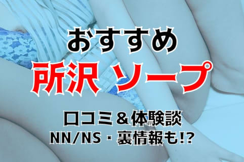 NS/NNあり？所沢エリアにソープはある！？本番、NN出来るおすすめ風俗2選！ | Trip-Partner[トリップパートナー]のサムネイル