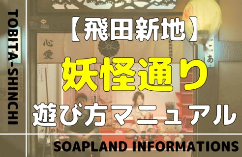 飛田新地の妖怪通りを徹底解説！料金・コース時間・NN/NS情報やおすすめ店舗を詳しく紹介！ | enjoy-night[エンジョイナイト]のサムネイル